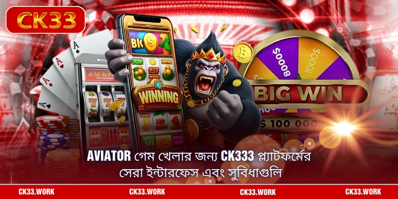 Aviator গেম খেলার জন্য CK333 প্ল্যাটফর্মের সেরা ইন্টারফেস এবং সুবিধাগুলি