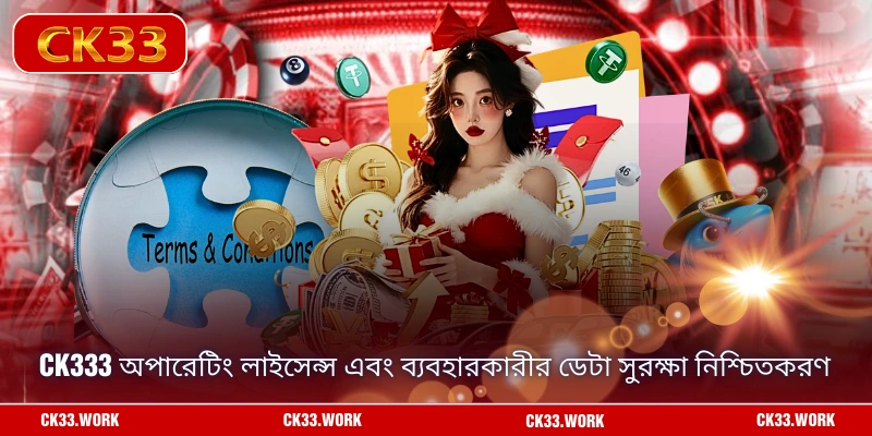 CK333 অপারেটিং লাইসেন্স এবং ব্যবহারকারীর ডেটা সুরক্ষা নিশ্চিতকরণ