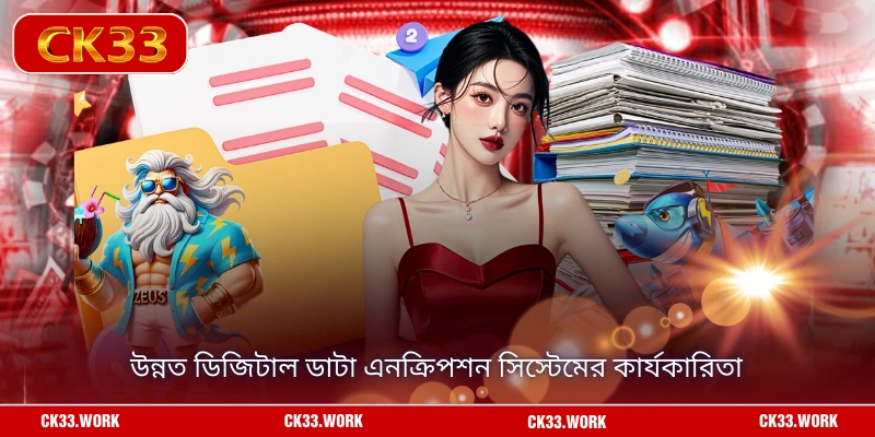 উন্নত ডিজিটাল ডাটা এনক্রিপশন সিস্টেমের কার্যকারিতা