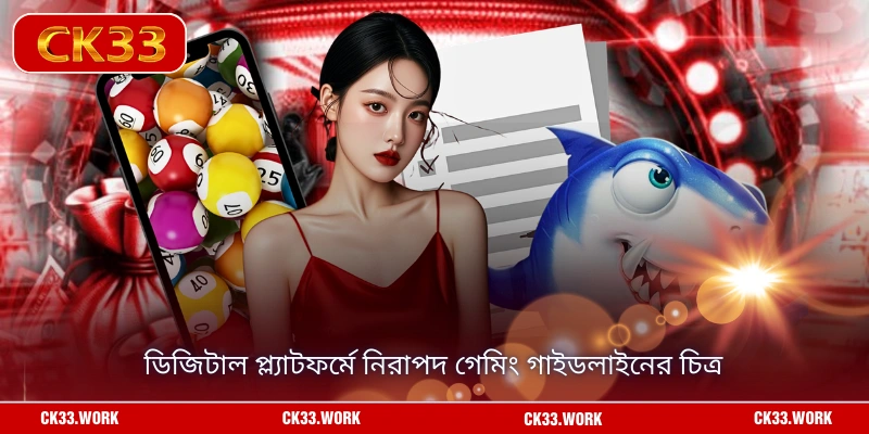 ডিজিটাল প্ল্যাটফর্মে নিরাপদ গেমিং গাইডলাইনের চিত্র