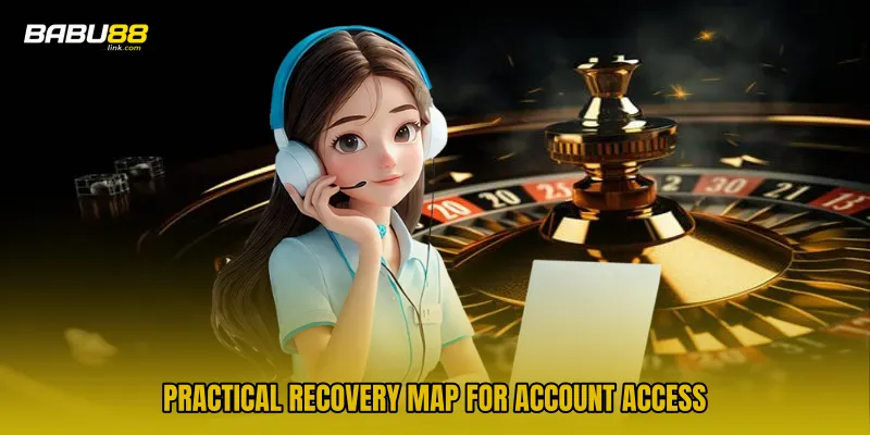 Practical recovery map for account access